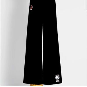 ModCloth Hello Kitty Forever My Sweetheart Black Pants